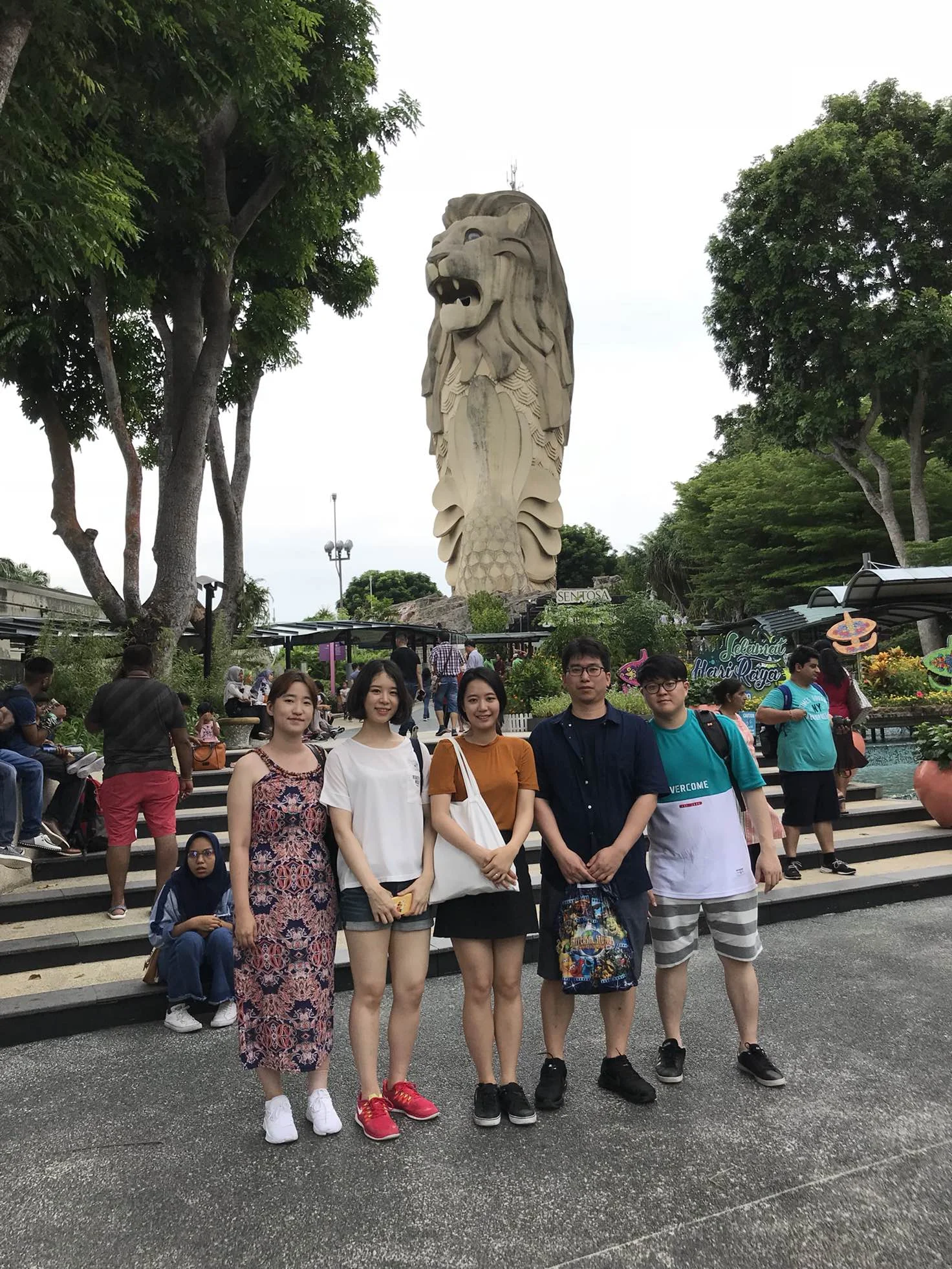 2018 OHBM, Singapore, Merlion